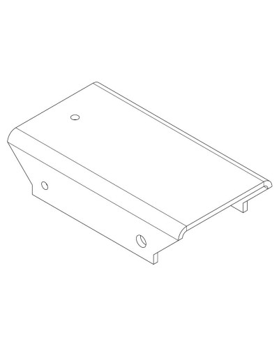 PERCo-MB-16.8. Накладка прямая верхняя. PERCo в Саратове