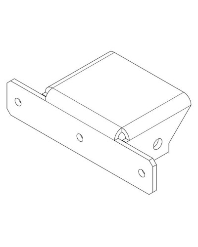 PERCo-MB-16.6. Накладка Т- образная. PERCo в Саратове