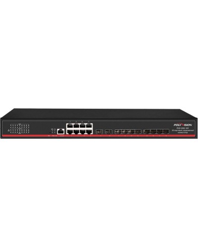 PND-M8G-10F. Коммутатор управляемый оптический 18 портовый. Polyvision в Саратове