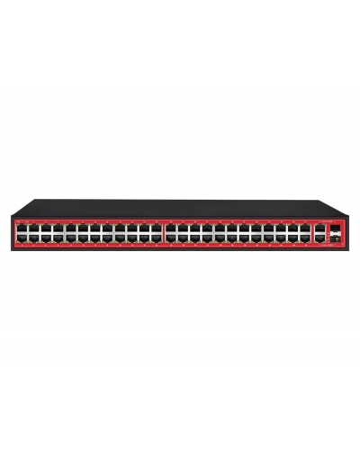 PND-48P-2G2F (700W). Коммутатор неуправляемый 50-портовый с функцией PoE. Polyvision в Саратове