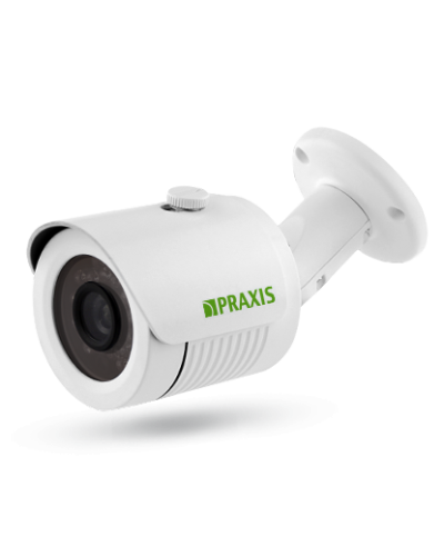 PB-7141IP 2.8. Видеокамера IP цилиндрическая. Praxis в Саратове