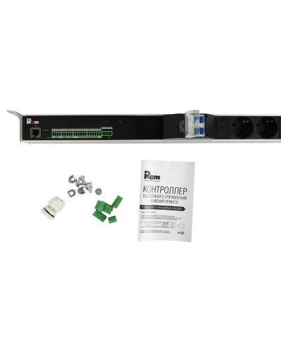 R-MC1-32-4x2S-2x3C13-2x2C19-A-1820-K. Блок силовых розеток с контроллером. REM в Саратове