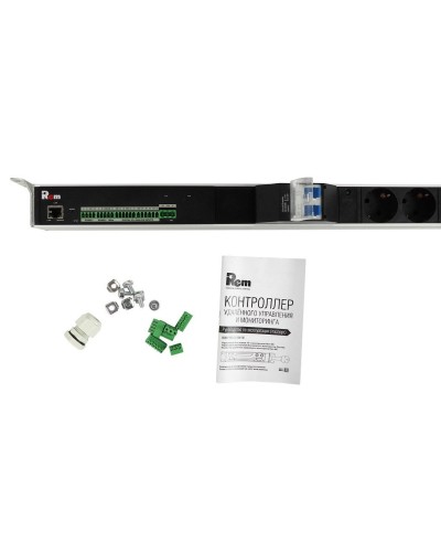 R-MC1-32-2x2S-2x3C13-2x2C19-A-1420-K. Блок силовых розеток с контроллером. REM в Саратове