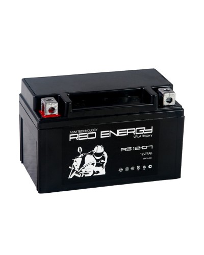 Red Energy RS 1207. Аккумулятор герметичный свинцово-кислотный стартерный. Red Energy в Саратове