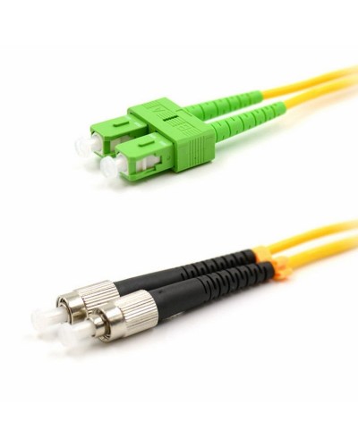 Патч-корд оптический переходной (SM), 9/125 (OS2), SC/APC-FC/UPC, (Duplex), PVC, 5м REXANT (50-2857-1): Патч-корд оптический в Саратове