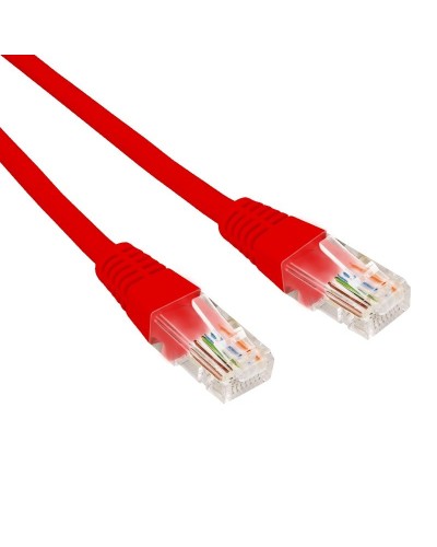 Патч-корд U/UTP CAT 6, RJ45-RJ45, 26AWG, LSZH, красный, 0.3м REXANT (02-0293-03). Патч-корд UTP. Rexant в Саратове