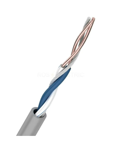 U/UTP, CAT 5e, PVC, 1PR, 24AWG, INDOOR, SOLID, серый, 305м REXANT (01-0002). Кабель «витая пара» (LAN) для структурированных систем связи. Rexant в Саратове