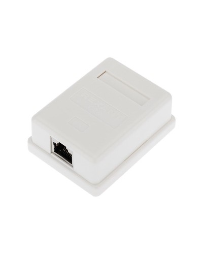 Розетка компьютерная внешняя, 1-порт FTP RJ-45 (8P8C), CAT 6 REXANT (03-0142). Розетка RJ-45. Rexant в Саратове
