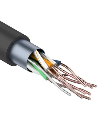 F/UTP 4PR 24AWG CAT5e 305м OUTDOOR REXANT (01-0146). Кабель «витая пара» (LAN) для структурированных систем связи. Rexant в Саратове
