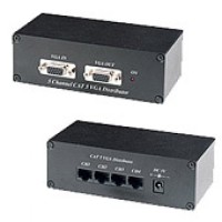 VD105. Распределитель 1 VGA вход на 5 выходов. SC&T