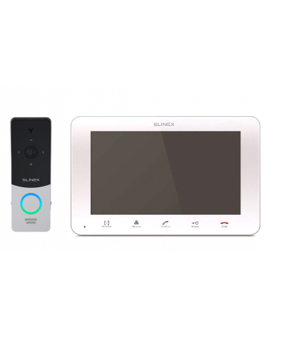 SM-07MHD + ML-20HD. Комплект вызывной панели с монитором. SLINEX в Саратове