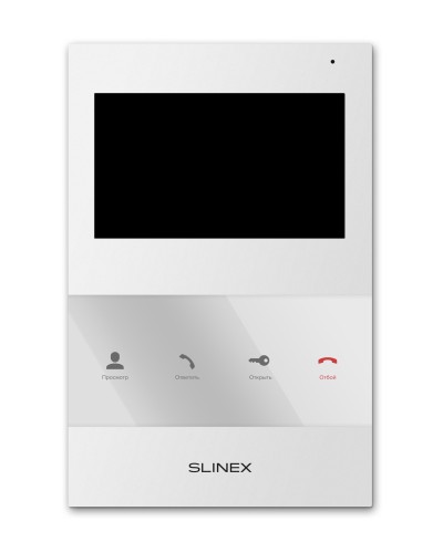 SQ-04 (белый). Монитор домофона цветной. SLINEX в Саратове