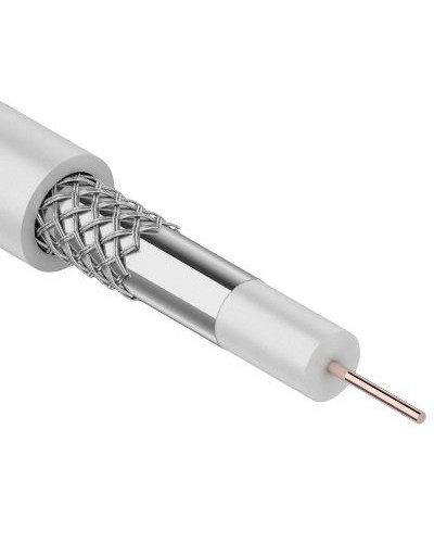 RG-6, CCS 1,00(15%) Al 32х0,12 In PVC. Кабель коаксиальный омедненный. SUPRLAN в Саратове