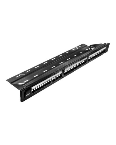 Модульная патч-панель 19", под 24 модуля Keystone, UTP, 1U (10-0401): Модульная патч-панель под 24 модуля, UTP, 1U в Саратове