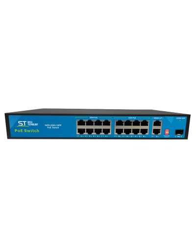 ST-S165POE PRO (версия 2). Сетевой PoE коммутатор. Space Technology в Саратове