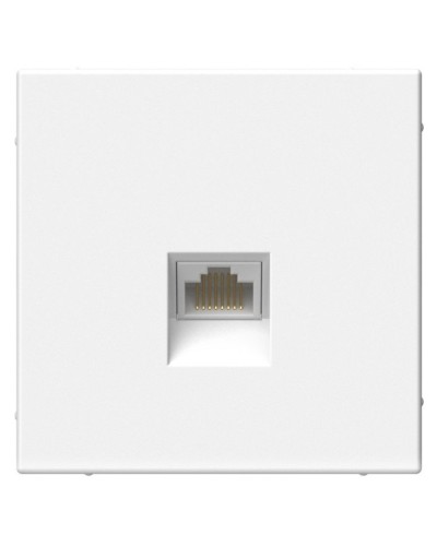 ArtGallery розетка RJ45, кат. 6Е, скрытой установки, механизм, белый (GAL000186). Розетка компьютерная. Systeme Electric в Саратове