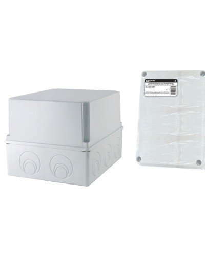 Коробка ОП 240х195х165мм, крышка, IP55, кабельные вводы d28-3шт, d37-2шт (SQ1401-1274). Распаячная коробка. TDM ЕLECTRIC в Саратове