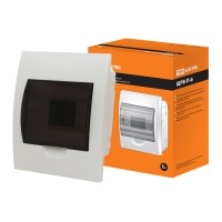 ЩРВ-П-6 модулей встраиваемый пластик IP41 (SQ0902-0002). Бокс. TDM ЕLECTRIC