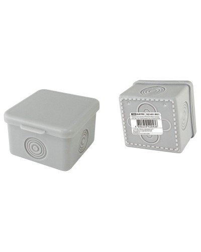 Коробка ОП 65х65х50мм, крышка, IP54, 4вх., без гермовводов (SQ1401-0821). Распаячная коробка. TDM ЕLECTRIC в Саратове