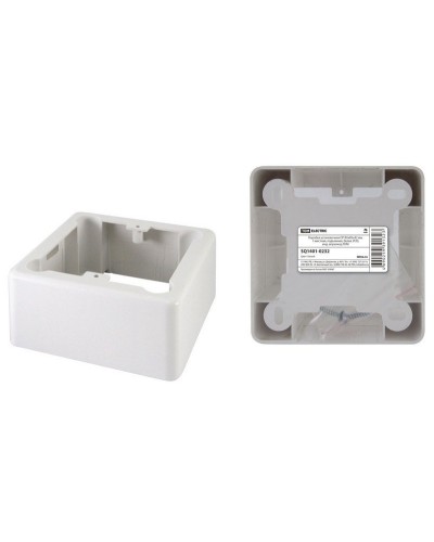 Коробка установочная ОП 85х85х42мм, 1-местная, подъемная, белая, IP20 TDM (SQ1401-0232). Коробка установочная ОП. TDM ЕLECTRIC в Саратове