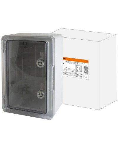 ЩМП-0-6, прозрачная крышка ABS, IP65, 500x400x180. Бокс пластиковый антивандальный. TDM ЕLECTRIC в Саратове