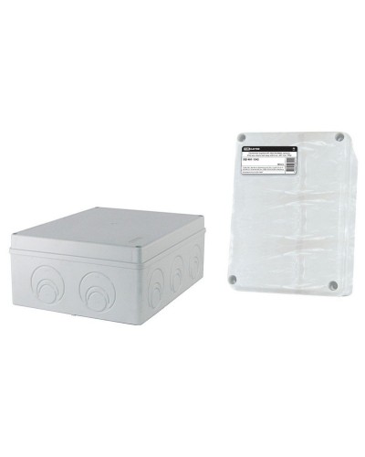Коробка ОП 240х195х90мм, крышка, IP55, кабельные вводы d28-3шт, d37-2шт (SQ1401-1272). Распаячная коробка. TDM ЕLECTRIC в Саратове