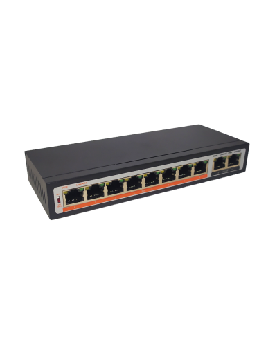 TI-208P. Коммутатор с питанием по PoE. True-IP в Саратове