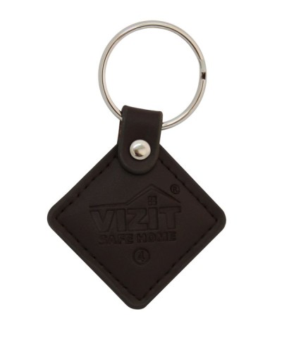 VIZIT-RF2.2 (Brown). Брелок proximity кожаный. VIZIT в Саратове