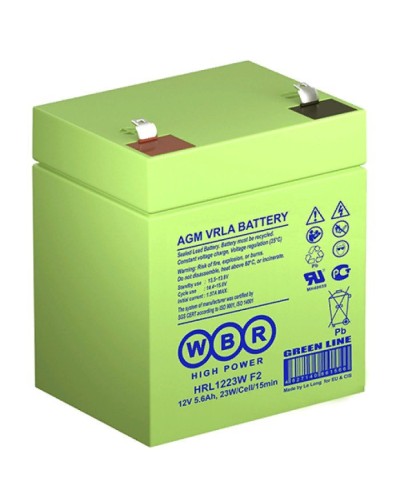 WBR HRL1223W F2. Аккумулятор герметичный свинцово-кислотный. WBR в Саратове