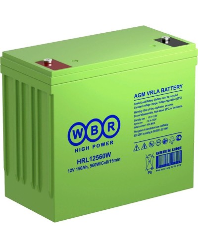 WBR HRL12560W. Аккумулятор герметичный свинцово-кислотный. WBR в Саратове
