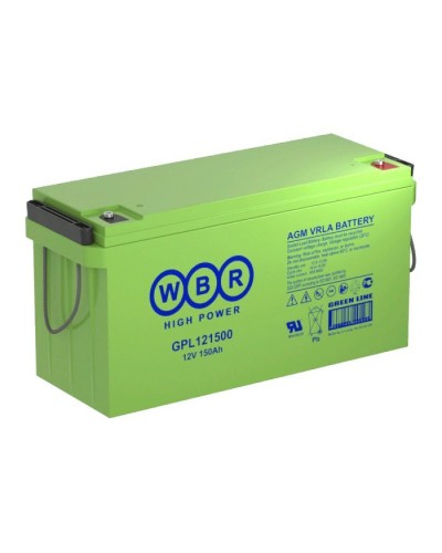 WBR GPL121500A. Аккумулятор герметичный свинцово-кислотный. WBR в Саратове