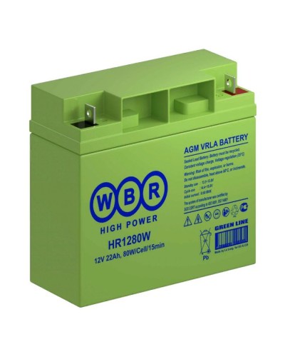 WBR HR1280W. Аккумулятор герметичный свинцово-кислотный. WBR в Саратове