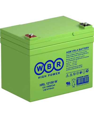 WBR HRL12150W. Аккумулятор герметичный свинцово-кислотный. WBR в Саратове