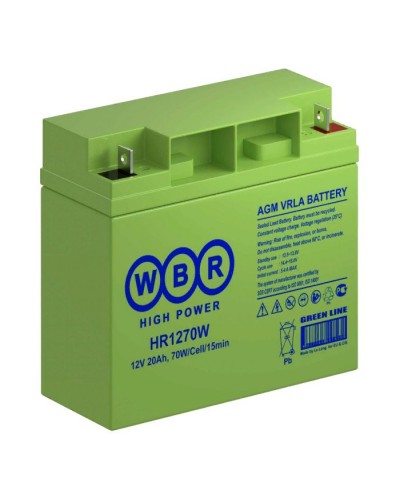 WBR HR1270W. Аккумулятор герметичный свинцово-кислотный. WBR в Саратове