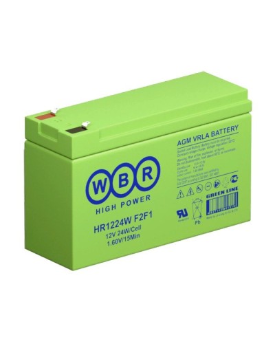 WBR HR1224W F2F1. Аккумулятор герметичный свинцово-кислотный. WBR в Саратове