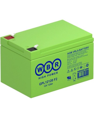 WBR GPL12120 F2. Аккумулятор герметичный свинцово-кислотный. WBR в Саратове