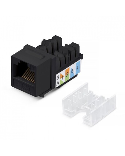WR-KJ-RJ45-C5E-90-SW-BK. Вставка Keystone Jack RJ-45. WRLine в Саратове