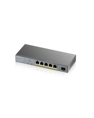 GS1350-6HP-EU0101F. L2 коммутатор PoE+ для IP-видеокамер. ZYXEL в Саратове