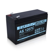 АБ 1207С. Аккумулятор стационарный свинцово-кислотный с регулирующим клапаном. Болид