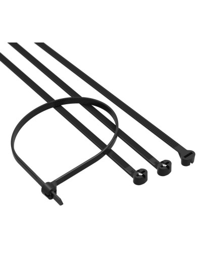 Хомут 4,8x250 P6.6, черный (100шт) (21316SR): Хомут с двойным замком в Саратове