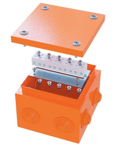 Коробка FS 150х150х80 5P (FSB30506): Коробка ответвительная огнестойкая стальная в Саратове