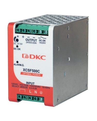 Источник питания однофазный, 500Вт, 10А, 48В (XCSF500D). Источник питания OPTIMAL POWER однофазный, с ORing диодом. ДКС в Саратове