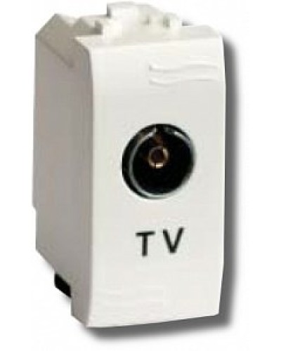 Розетка TV Brava универсальная 1 модуль слоновая кость (75721S): Розетка TV в Саратове