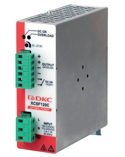 Источник питания однофазный, 120Вт, 2.5А, 48В (XCSF120DP). Источник питания OPTIMAL POWER однофазный, с ORing диодом. ДКС в Саратове