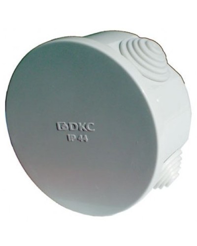 Коробка ответвительная с кабельными вводами IP44, 80х40 (53600). Коробка ответвительная. ДКС в Саратове