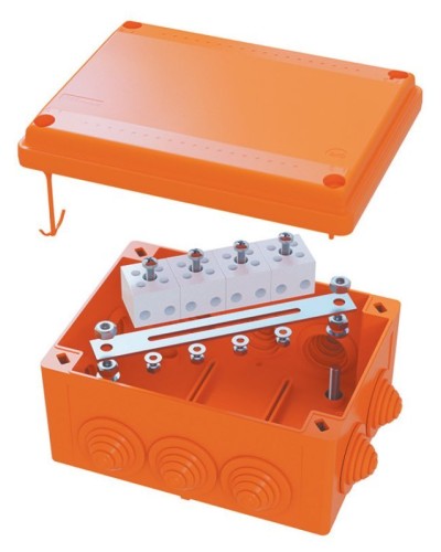 Коробка FS 150х110х70 4P (FSK21410): Коробка ответвительная огнестойкая из термопласта в Саратове