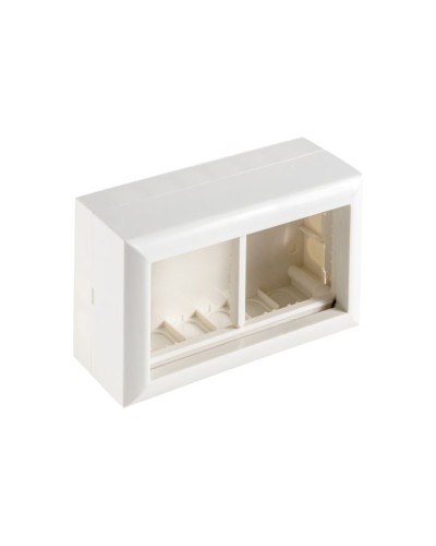 Коробка на 2 модуля для механизмов 45х45мм SM45/4 (72944): Коробка для механизмов в Саратове