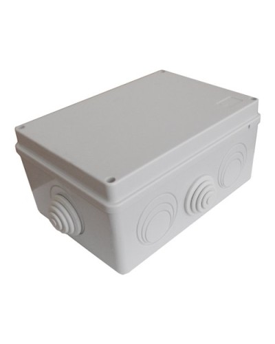 Коробка JBS210 210х150х100, 8 вых., 12P (0,15...2,5мм²) серая (43046HF-GR). Коробка монтажная, огнестойкая, без галогена. Экопласт в Саратове