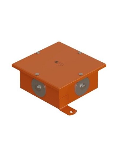 Коробка SMB120 металлическая 120х120х60, 4 металлических заглушки (56004S). Коробка, 4 металлические заглушки. Экопласт в Саратове