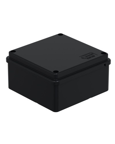 Коробка BJB/JBS100 100х100х55, IP56, черная (44057BL-1). Коробка монтажная. Экопласт в Саратове